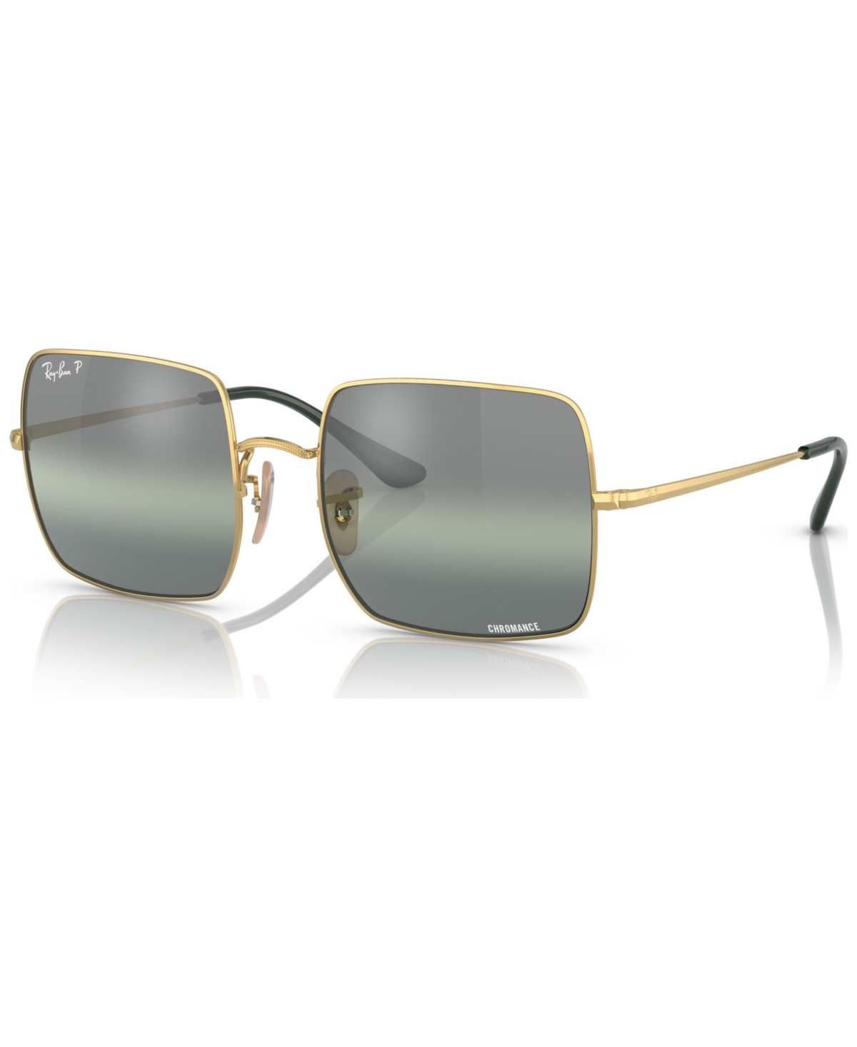 Ray Ban Women's Polarized Sunglasses, Rb197154-zp In Gold-tone
