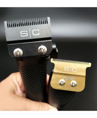 Rogue Professional 9V Magnetic Motor Cordless Clipper and Trimmer Combo Set - Matte Gunmetal