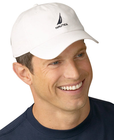 Nautica Hat, Core J Class Baseball Cap - Hats, Gloves & Scarves - Men ...