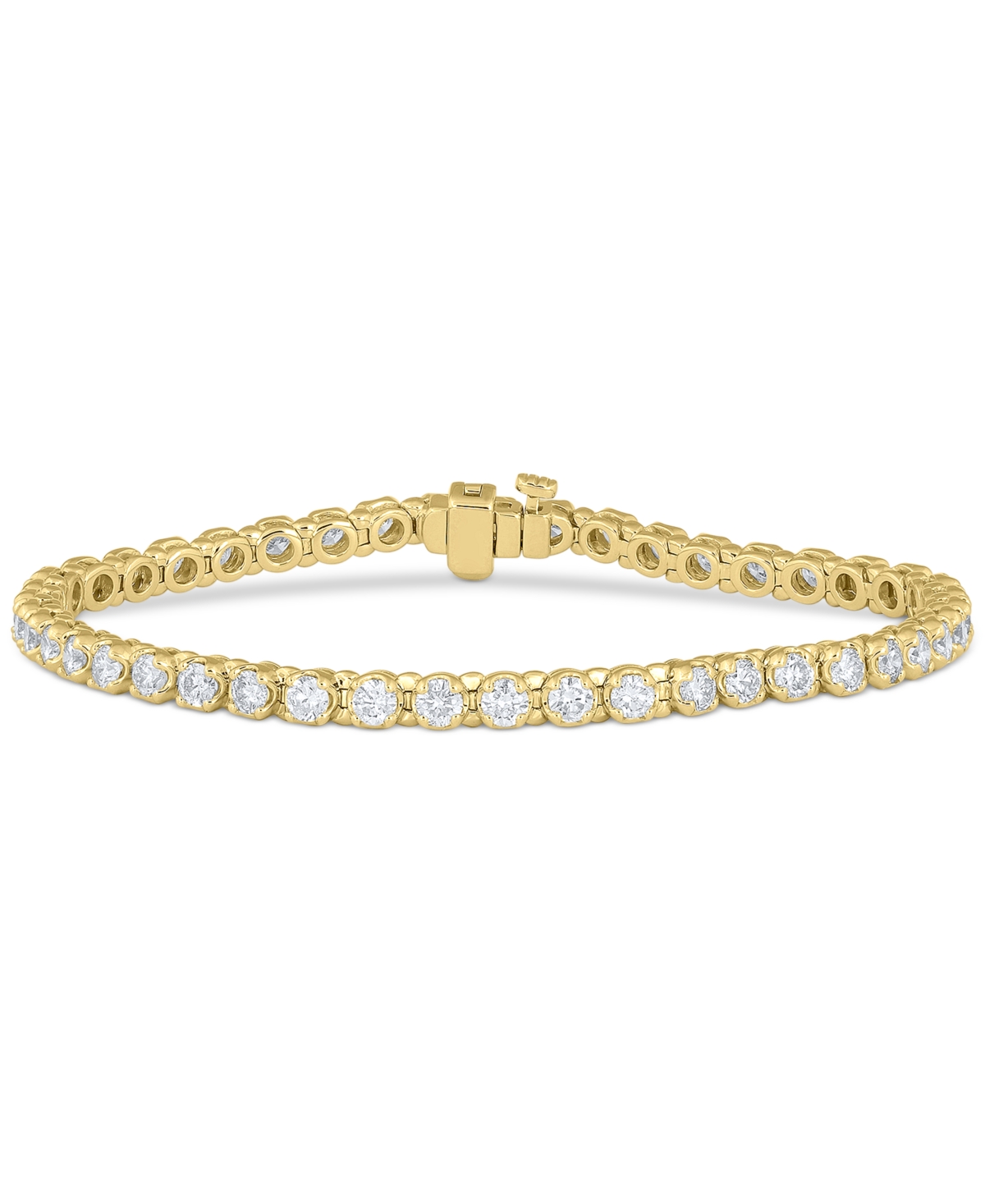 Diamond Tennis Bracelet (5 ct. t.w.) in 10k Gold - Yellow Gold