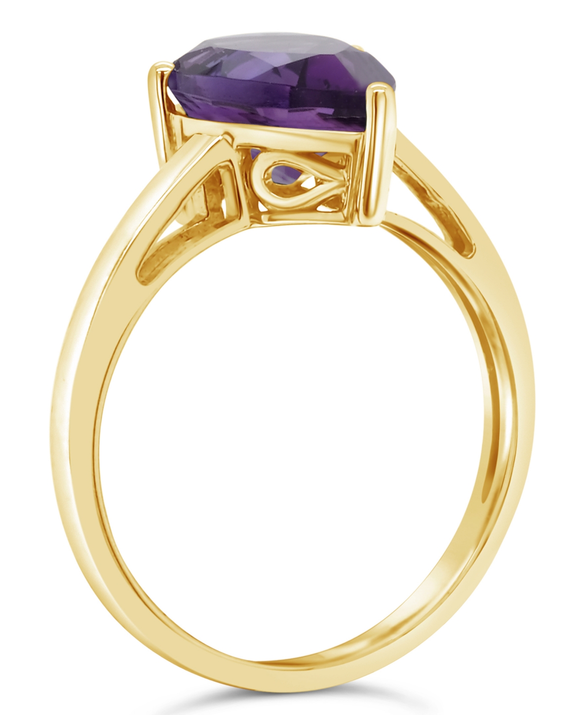 Macy's(2-3/4 ct. t.w.) Ring in 14K Yellow Gold - Amethyst