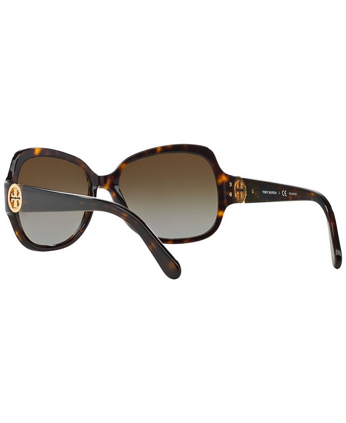 Tory Burch Polarized Sunglasses , TY7059 - Macy's