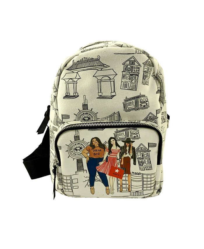 Macy s San Francisco Canvas Backpack Created for Macy s Macy s