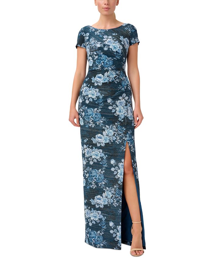 Adrianna Papell Women's Floral Embroidered Sheath Dress - Macy's