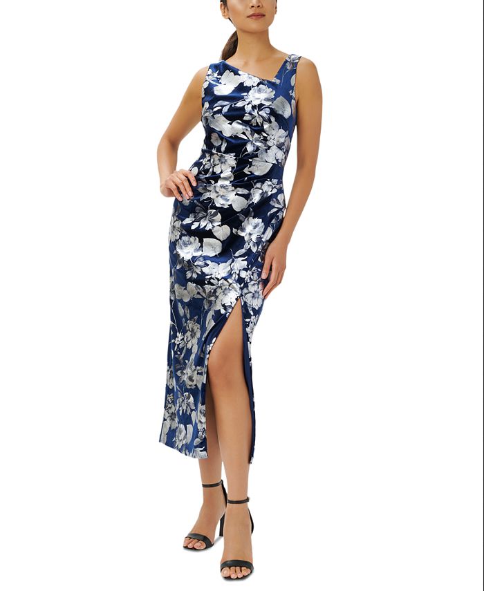 Adrianna papell cheap velvet dress
