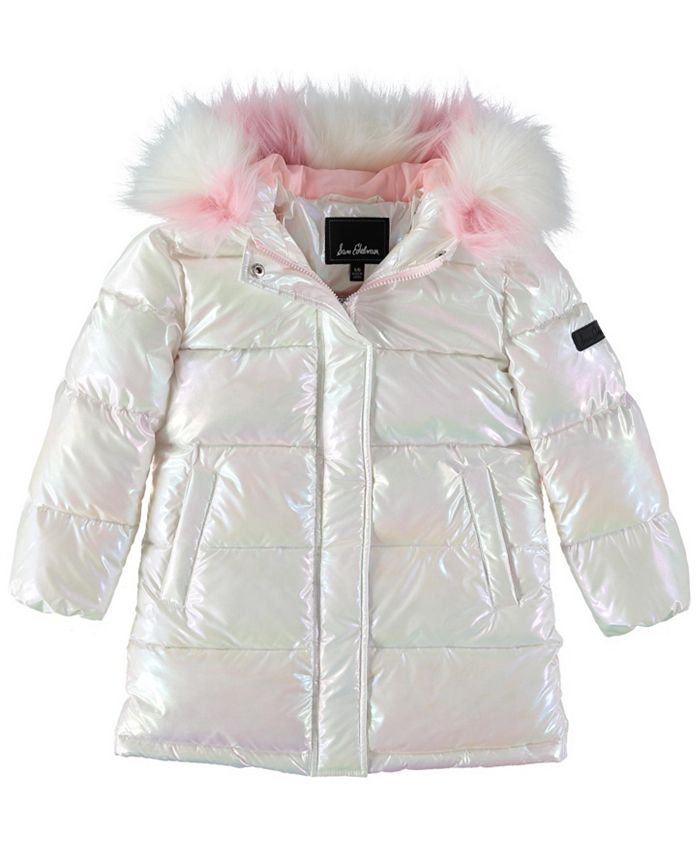 KIDS LOUIS VUITTON WHITE PUFFER JACKET SIZE 6/7 - Able Auctions