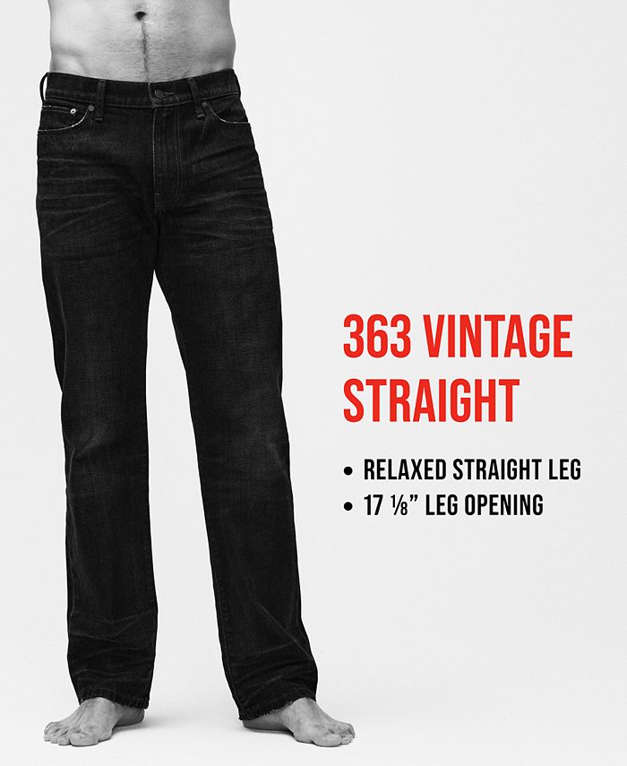 Lucky Brand Men's 363 Vintage Like Straight Advanced Stretch Jean - Macy's