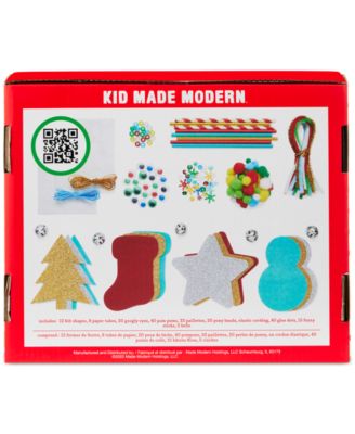 Kid Made Modern DIY Christmas Craft Party Ornament Kit