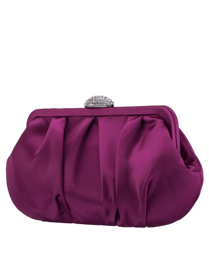 Nina Women's Classic Satin Clutch & Reviews - Handbags & Accessories ...