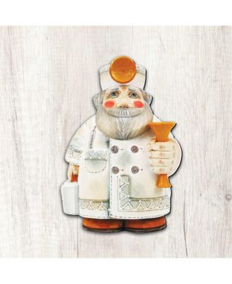 Doctor Santa Wooden Decor