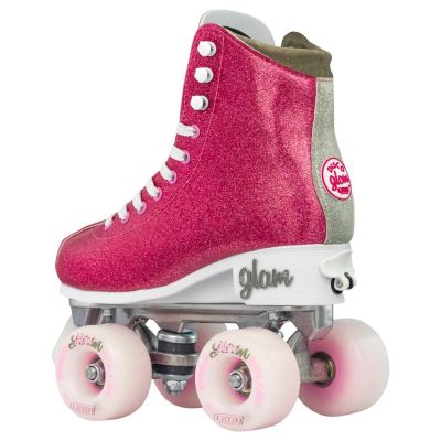 Glam Adjustable Roller Skates For Women And Girls - Adjusts To Fit 4 Sizes