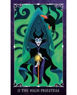 Disney Villains Tarot Deck and Guidebook Movie Tarot Deck Pop Culture Tarot by Minerva Siegel