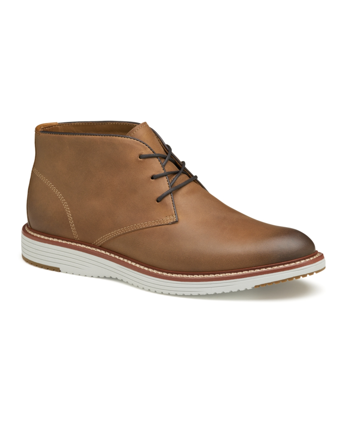 Men's Upton Chukka Boots - Tan Full Grain Leather