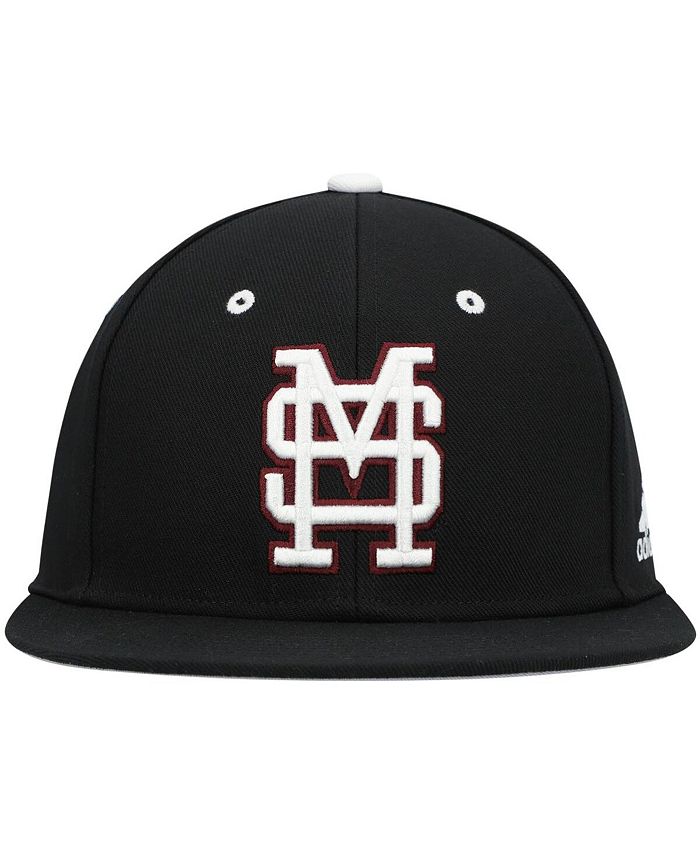 adidas Men's Black Mississippi State Bulldogs On-Field Baseball Fitted ...