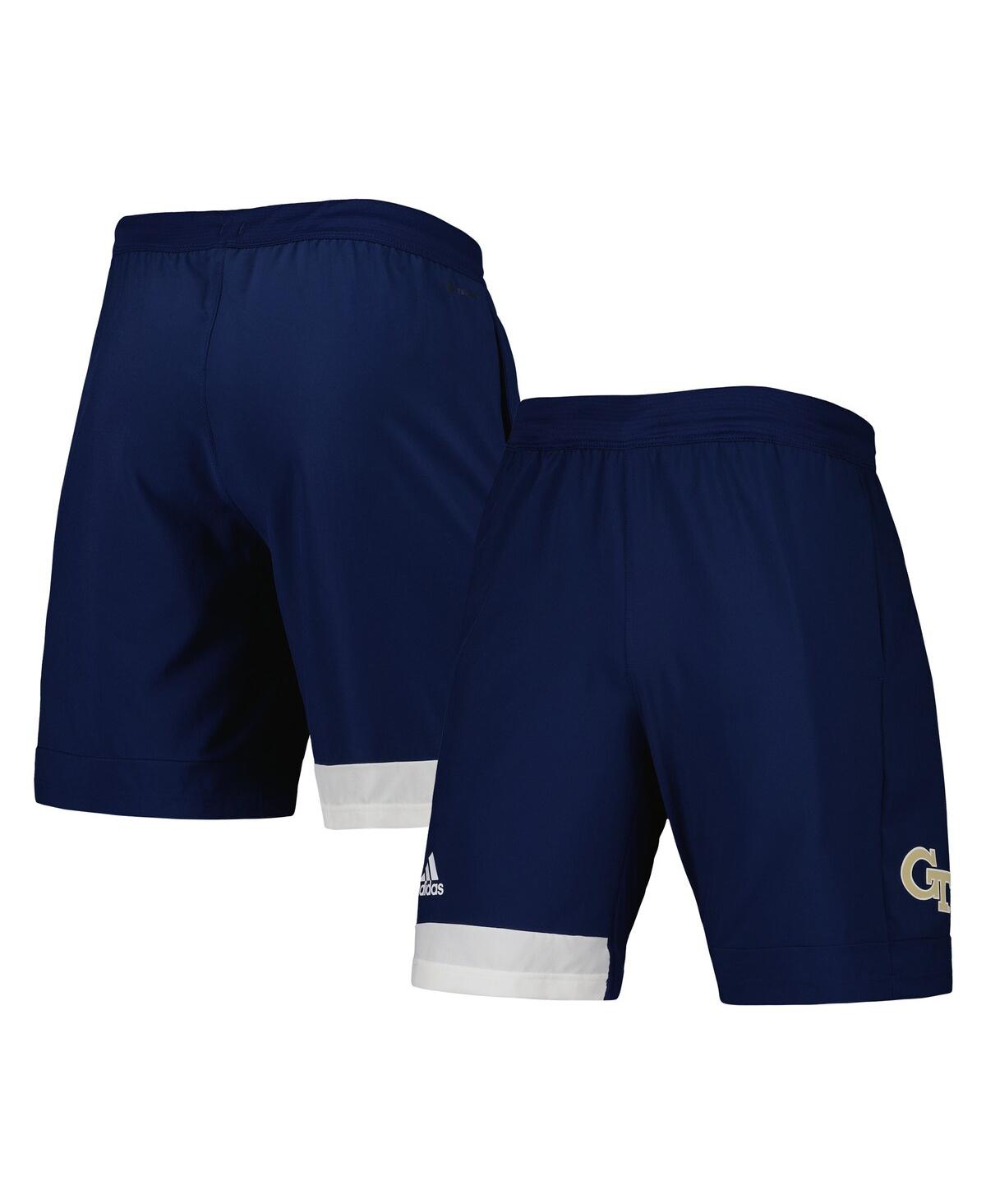 Men's adidasGeorgia Tech Yellow Jackets Training Shorts - Navy