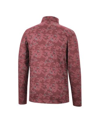 Men's Crimson Washington State Cougars Tivo Quarter-Zip Jacket