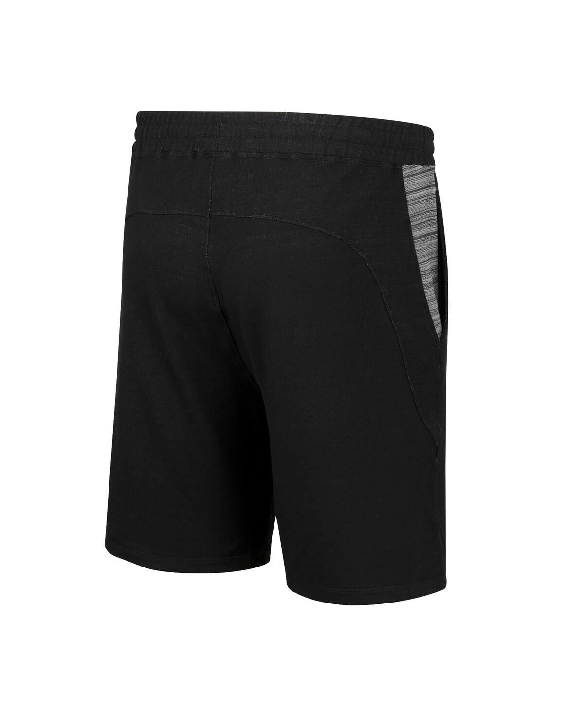 Shop Colosseum Men's  Black Army Black Knights Wild Party Shorts