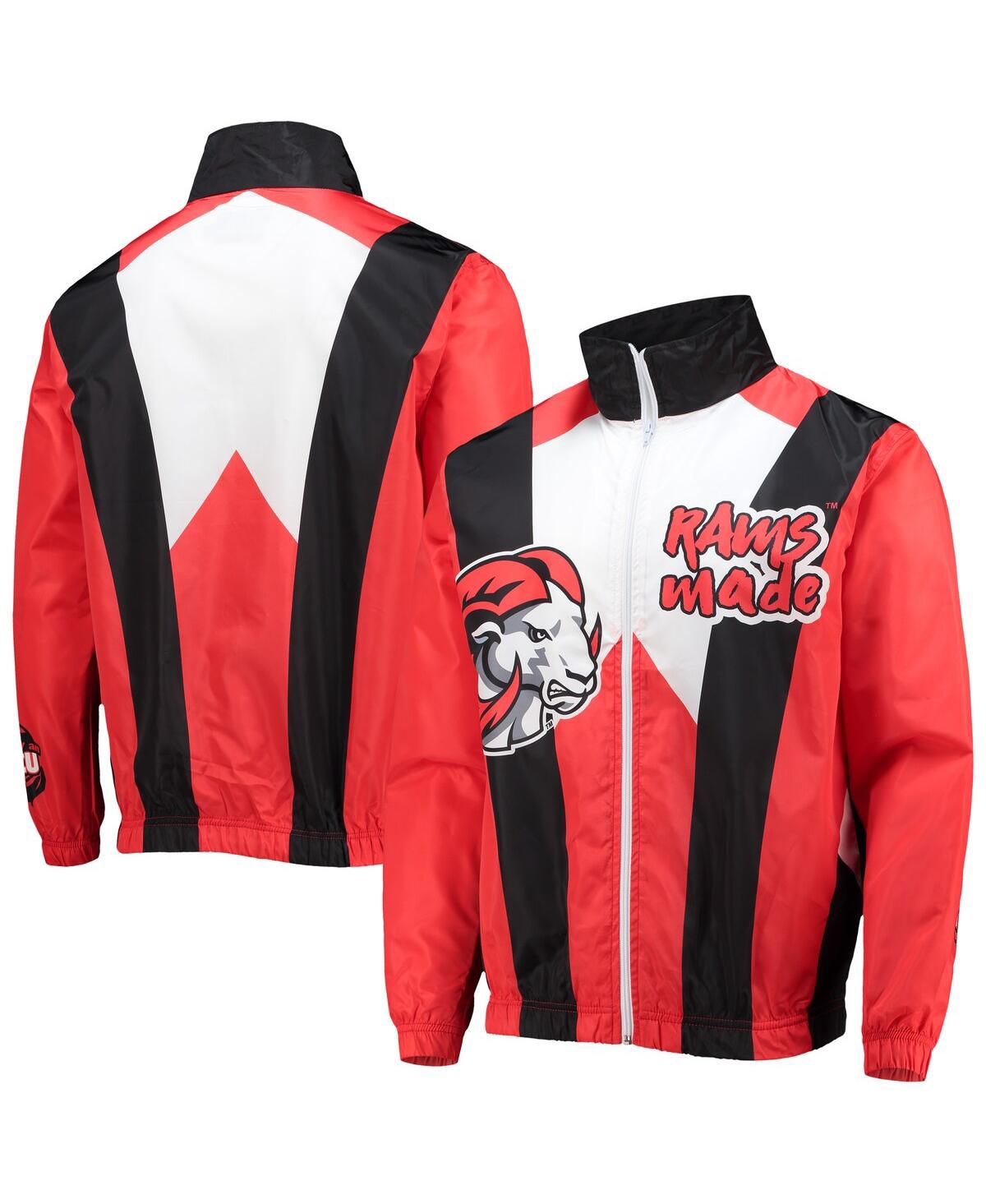 Мужская красная куртка-анорак Winston-Salem State Rams на молнии