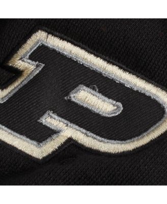 Women's Black Purdue Boilermakers Arched Name Full-Zip Hoodie