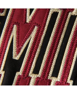 Women's Black Florida State Seminoles Arched Name Full-Zip Hoodie