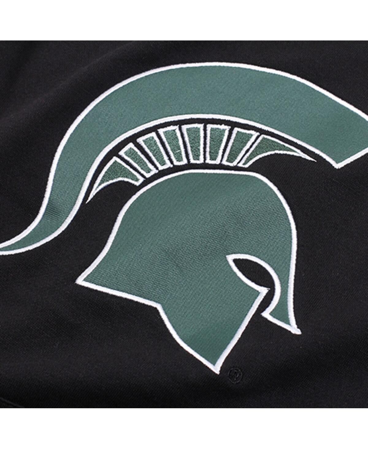 Stadium Athletic Big Boys Charcoal Michigan State Spartans Big Logo Pullover Hoodie In Charcoal