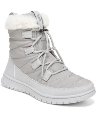Winter Gray Boots for Women: Booties 