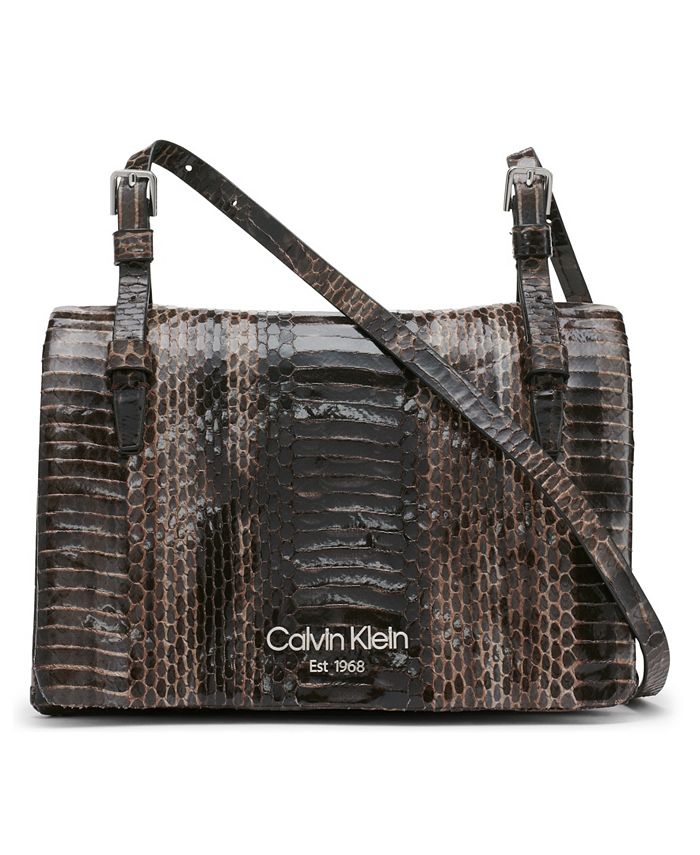 Calvin Klein Women's Penny Flap Adjustable Crossbody Bag - Macy's