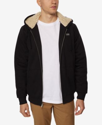 mens tan sherpa hoodie
