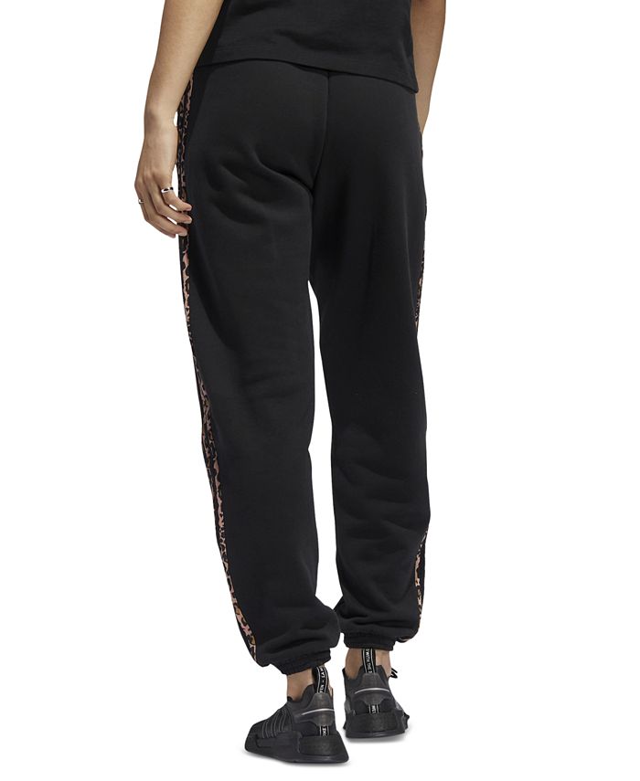 adidas Women's AnimalStripe Cotton Joggers Macy's