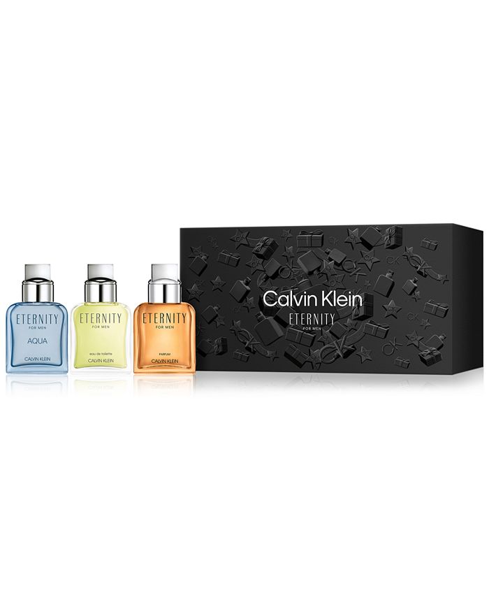 Calvin Klein Men's 3-Pc. Eternity Fragrance Gift Set, Created for Macy's &  Reviews - Cologne - Beauty - Macy's