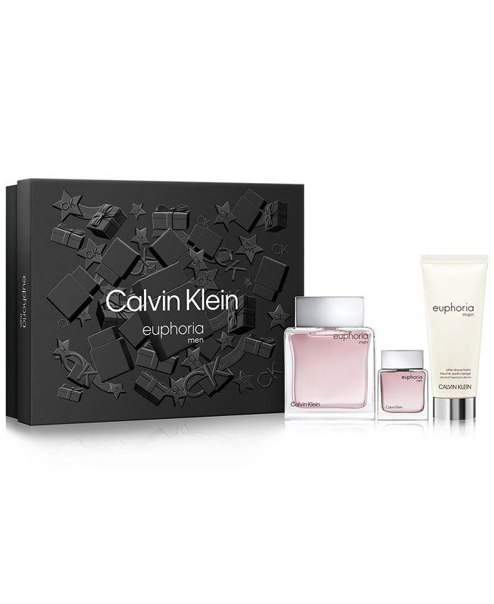 Calvin Klein Men\'s 3-Pc. Euphoria Eau de Toilette Gift Set - Macy\'s
