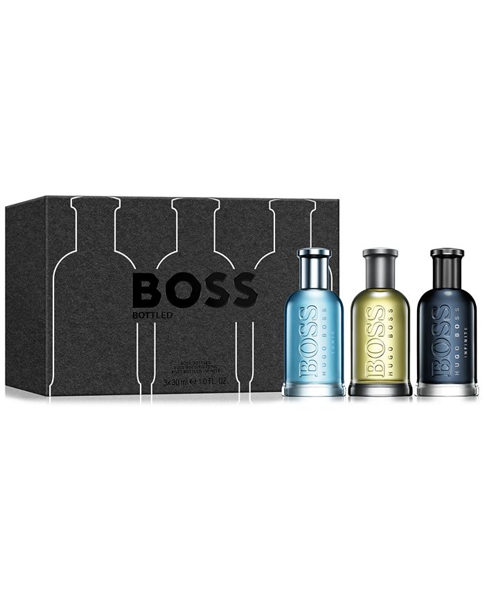 Hugo Boss Men's 3-Pc. BOSS Multiline Fragrance Gift Set, Created for Macy's  - Macy's