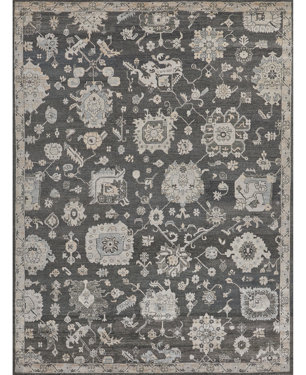 Exquisite Rugs Museum TRS4495 9' x 12' Area Rug - Midnight