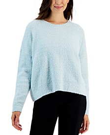 Women's Crewneck Boxy Fit Sweater 