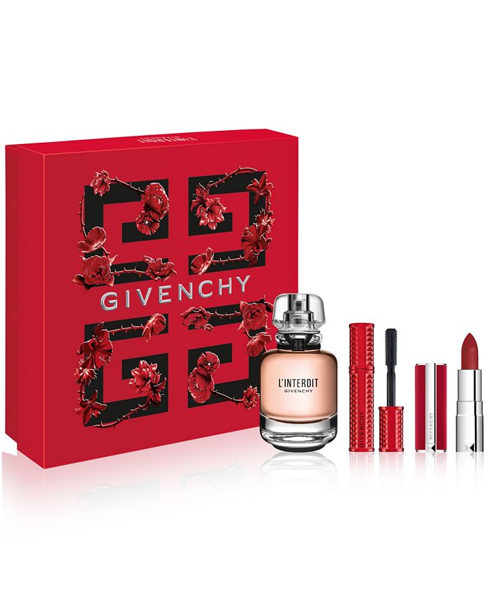 Givenchy L'Interdit Rouge 3 Pcs Eau de Parfum Set for Women (New)