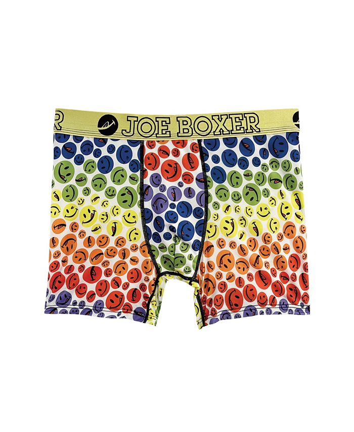 Joe Boxer Men's Psychedelic Lickies Performance Boxer Briefs Macy's