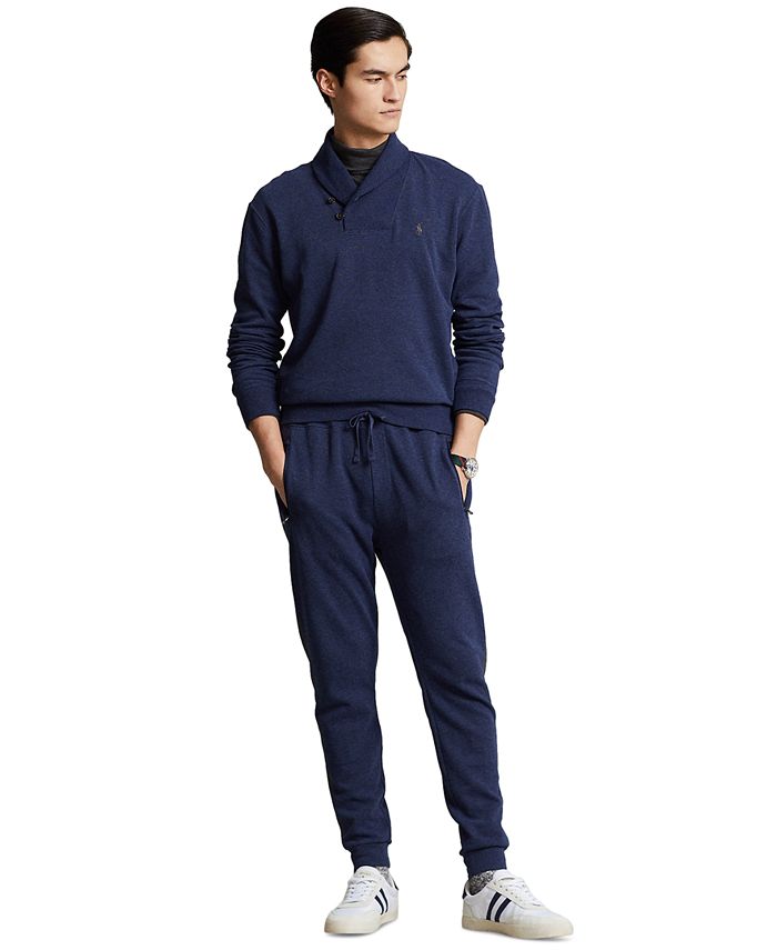Polo Ralph Lauren Men's Luxury Jersey Shawl-Collar Pullover and Jogger  Pants & Reviews - All Men's Clothing - Men - Macy's