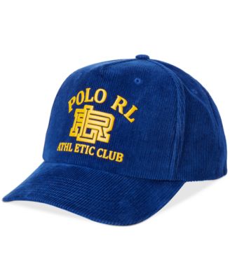 Polo Ralph Lauren Men's Logo Corduroy Ball Cap - Macy's