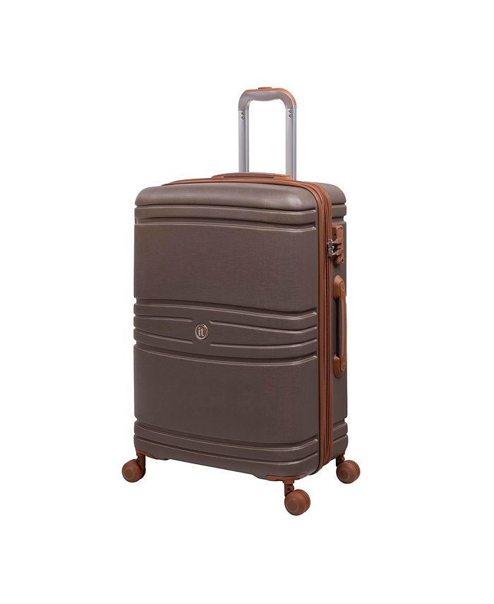 it Luggage Quintessential Medium Checked Spinner Hardside - Macy's