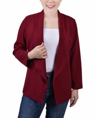 macys burgundy jacket