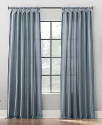 Washed Cotton Twist Tab Curtain