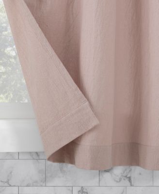 Washed Cotton Twist Tab Cafe Curtain Pair