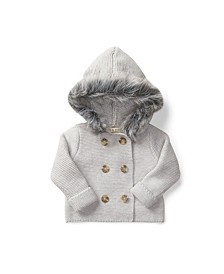 Baby Faux Fur Hooded Sweater