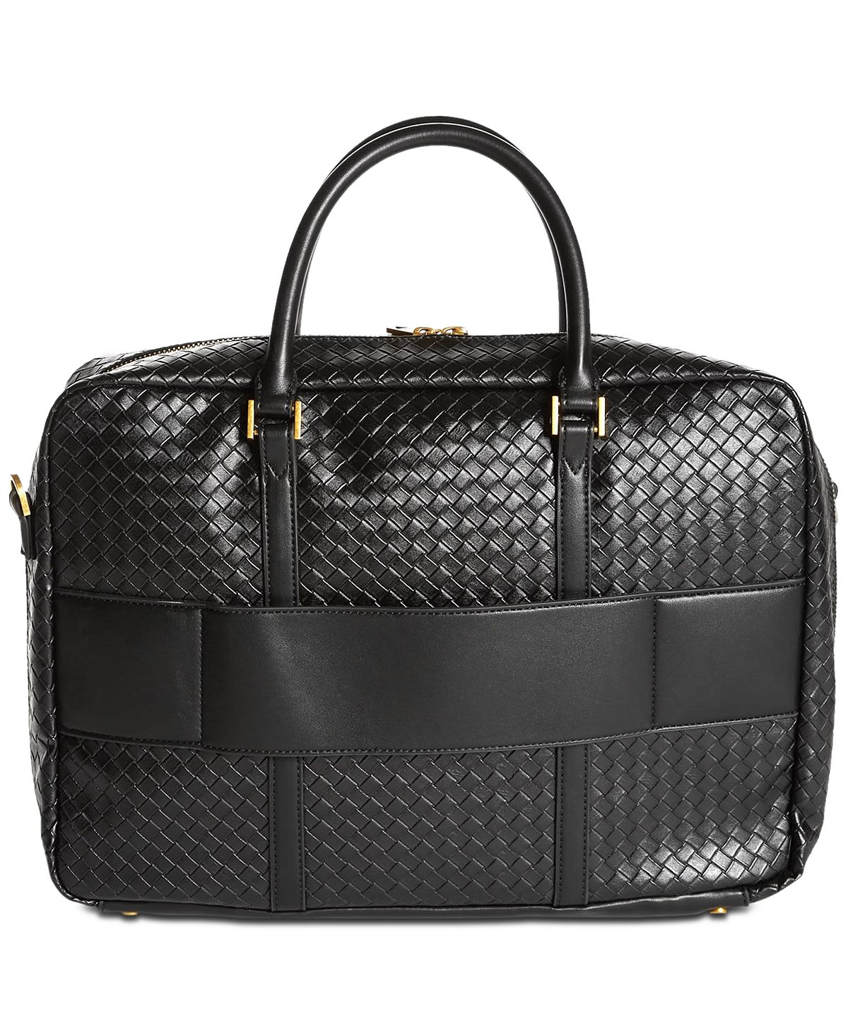 GUESS - Men's Crocodile Embossed Faux-Leather Evening Bag