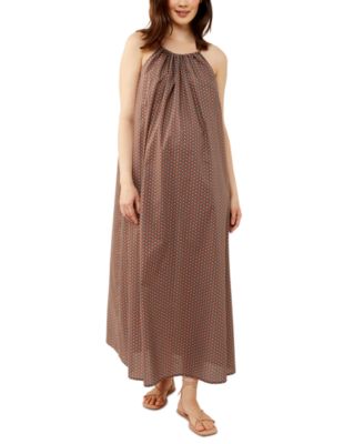 Pietro Brunelli - Halter Maxi Maternity Maxi Dress