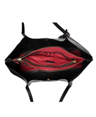 Women's Calla Zipper Closure Gold-Tone Tote Bag