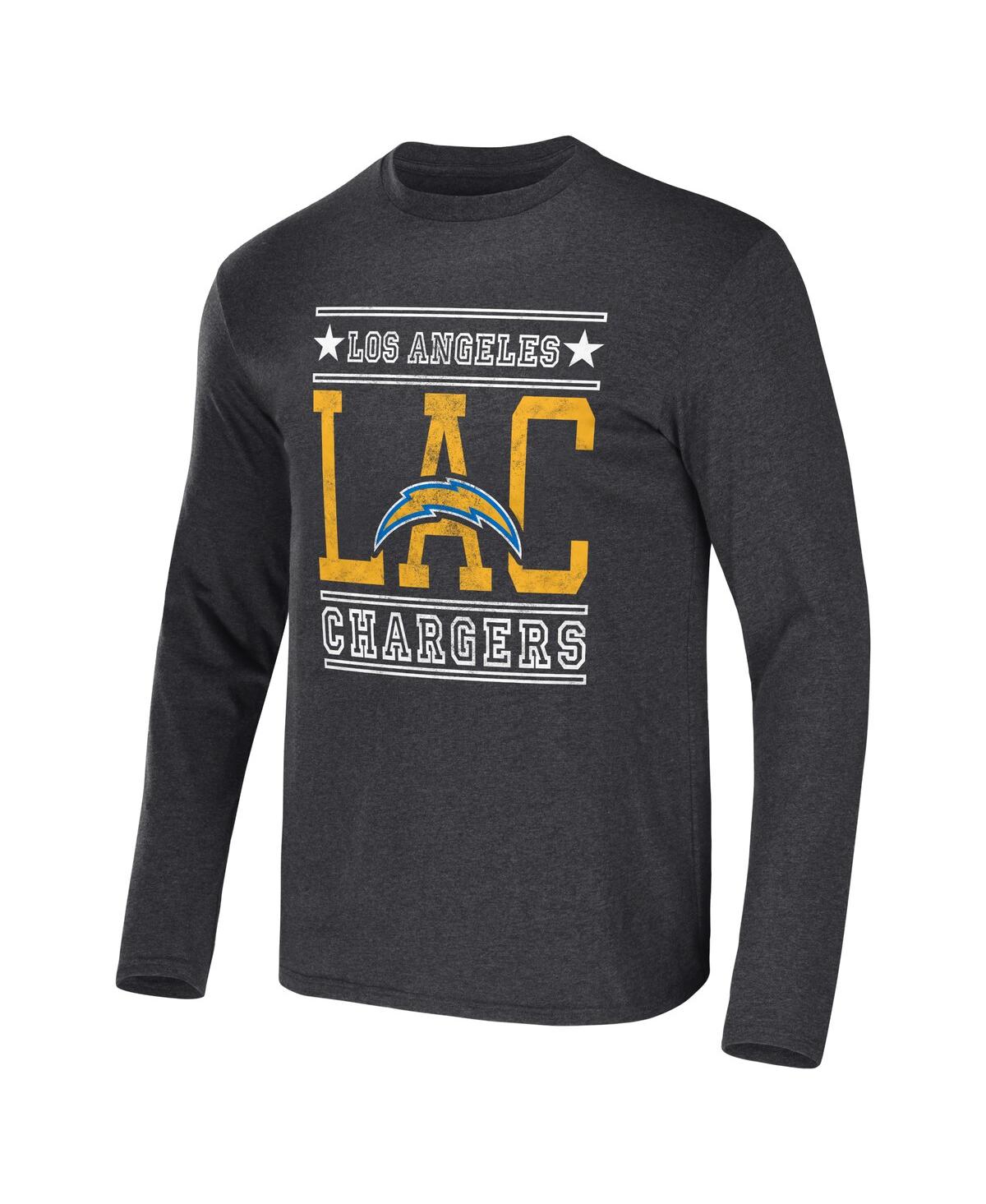 Fanatics Men's Nfl X Darius Rucker Collection By  Heathered Charcoal New Orleans Saints Long Sleeve T In Heathered Charcoal