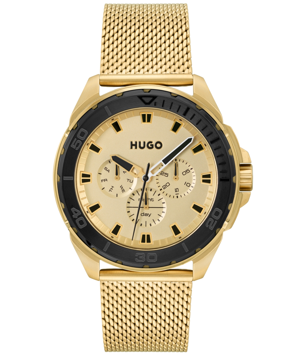 Men's Fresh Ionic Thin Gold-Tone Steel Bracelet Watch, 44mm - Gold-Tone