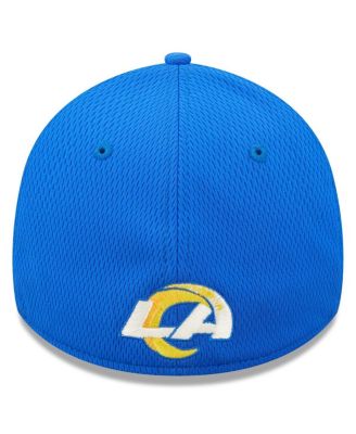 Men's Royal Los Angeles Rams 2022 Sideline 39THIRTY Coaches Flex Hat