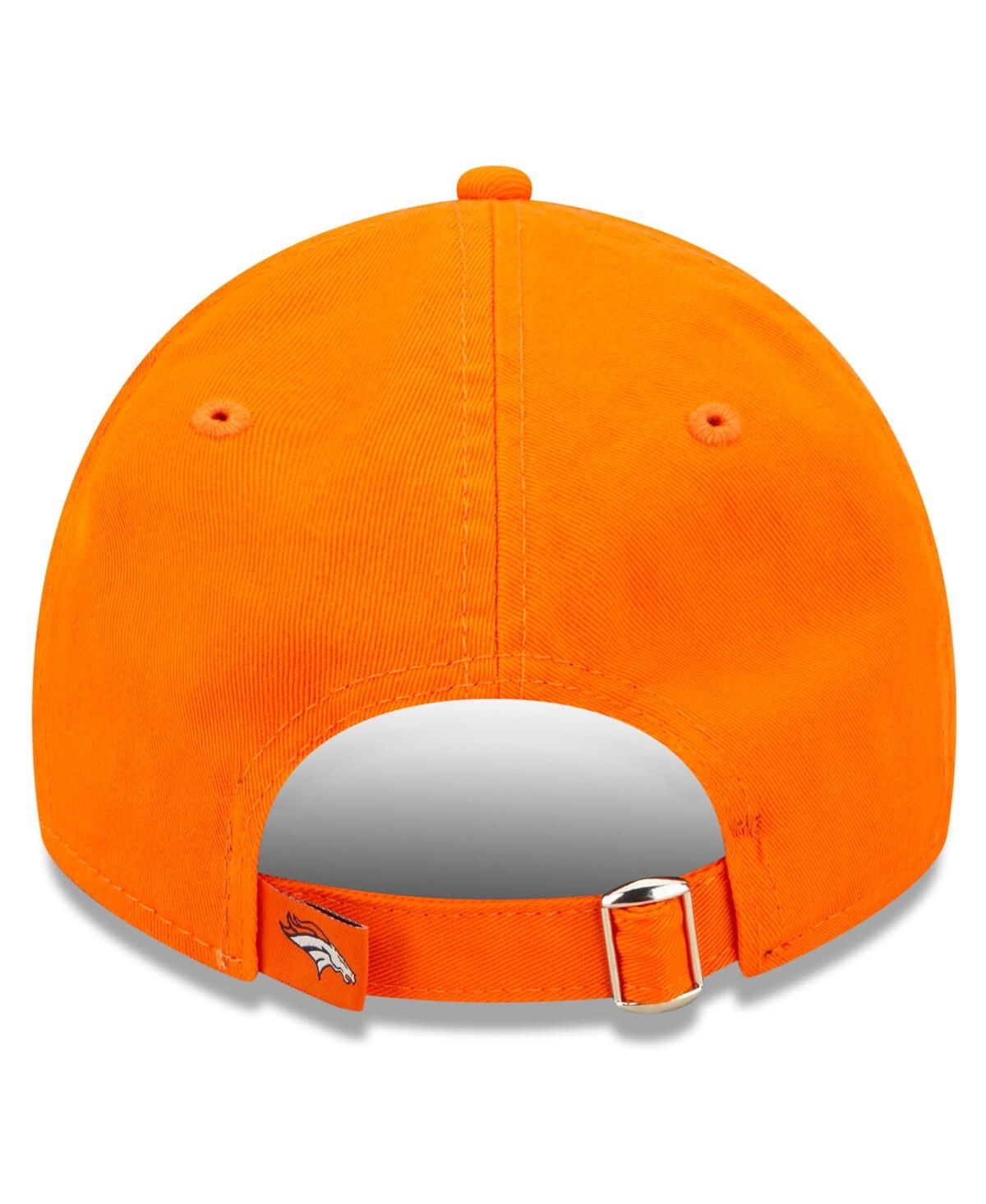 Shop New Era Big Boys  Orange Denver Broncos 2022 Sideline Adjustable 9twenty Hat